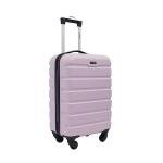 Wrangler Hardside Spinner Carry-On Luggage, Lilac, 22-Inch