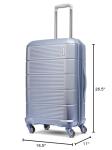 American Tourister Stratum 2.0 Expandable Hardside Luggage with Spinner Wheels, 24" SPINNER, Slate Blue