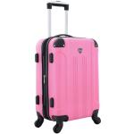 Travelers Club Chicago Hardside Expandable Spinner Luggages, Hot Pink, 20" Carry-On, HS-20720-EX-690N