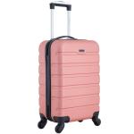 Travelers Club Harper Luggage, Rose Gold, 20-Inch Carry-On