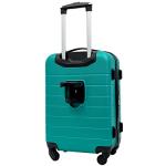 Wrangler Smart Luggage Cup Holder and USB Port, Teal, 2 Piece Set
