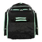 Travelers Club Xpedition 30 Inch Multi-Pocket Upright Rolling Duffel Bag, Seafoam, 30" Suitcase