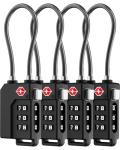 LUGGEX TSA Locks for Luggage, Suitcase Locks TSA Approved, Luggage Locks, Ease of Use & Durable