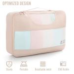 Veken 8 Set Packing Cubes for Travel, Beach Vacation Essentials Accessories for Cruise Ship, Suitcase Organizer Bags for Luggage with Hanging Toiletry & Shoe Bag, Birthday Gifts for Women Mom Her