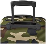 Rockland Fashion Softside Upright Luggage Set,Expandable, Wheel, Telescopic Handle, Camouflage, 2-Piece (14/19)