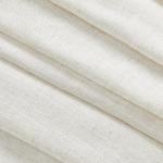 MYSKY HOME Linen Curtains for Living Room, Natural Semi Sheer Curtains & Drapes 84 inches Length 2 Panels Set Farmhouse Country Boho Style Back Tab Draperies for Sliding Glass Door, 50" Wide, Linen