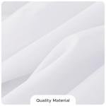 Fitable 8 Pack Table Cloth Rectangle Table: Stain and Wrinkle Resistant Tablecloth Rectangular, Washable Polyester Tablecloths for Wedding Party Dining Banquet Event Catering(White, 70x120 Inch)