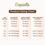 Exquisite 12-Pack Premium Plastic Tablecloth 54 Inch. x 108 Inch. Rectangle Table Cover-White