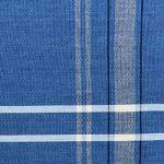 DII French Stripe Tabletop Collection Farmhouse Style Dining Table Linen Tablecloth, 60x84, Blue Chambray