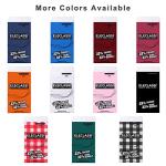 Eleclassi Black 6 Pack Premium Disposable Plastic Tablecloth 54 x 108 in - Plastic Table Cloth Disposable for Rectangle Table Up to 8 Feet - Black Rectangle Tablecloth