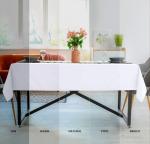 Utopia Kitchen 2 Pack 6 Foot Rectangle Table Cloth [60x102 Inches, White] Stain and Wrinkle Resistant Tablecloth Washable Polyester Cover for Dining, Buffet Parties, Picnic and Weddings