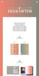 CLC [HELICOPTER] 1st Single Album 1ea CD+122p Photo Book+1ea Lyric Paper+1ea Photo Card +1ea Sticker+1ea Book Mark+1ea Pilot Card+TRACKING CODE