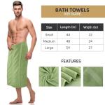 Utopia Towels 4 Pack Premium Bath Towels Set, 27 by 54 Inches, 100% Ring Spun Cotton 600GSM, Lightweight and Highly Absorbent Quick Drying Towels, Perfect for Daily Use, Sage Green