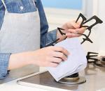 Utopia Towels Kitchen Bar Mops, Pack of 12, 16 by 19 Inches, 100% Cotton Super Absorbent White Towels, Multi-Purpose Cleaning Towels for Home and Kitchen Bars