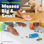 Bounty Quick-Size Paper Towels, White, 8 Family Triple Rolls = 27 Regular Rolls