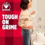 Brawny Tear-A-Square 3-Ply Paper Towels, 6 Double Rolls = 12 Regular Rolls, Strong, Absorbent, and Durable with 3 Sheet Sizes (Quarter, Half, Full)