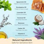NATURALLY MUM Baby & Kids Vapor Rub – Natural Chest Rub for Congestion Relief & Calmer Sleep – Spearmint, Eucalyptus & Lavender – Menthol Free – Safe for Babies 6m+ – Made in UK