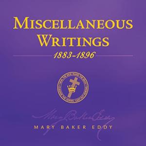 Miscellaneous Writings 1883-1896