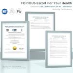 FORIOUS Kitchen Faucet with Pull Down Sprayer, Brushed Nickel High Arc Modern Classic Sink Faucet Stainless Steel with Deck Plate Fit for 1 or 3 Hole for Pot Filler Bar Farmhouse Laundry Rv