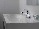 Peerless Centerset Bathroom Faucet Chrome, Bathroom Sink Faucet, Single Handle, Chrome P131LF
