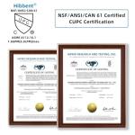 Hibbent NSF/ANSI/CAN 61 Certified Faucet Aerator, CUPC Certification 360° Twist Kitchen Sink Aerator, Dual-function Sink Sprayer Attachment, Faucet Replacement Part 55/64'' Female Thread, Chrome