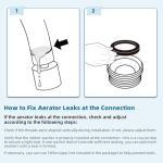 Hibbent NSF/ANSI/CAN 61 Certified Faucet Aerator, CUPC Certification 360° Twist Kitchen Sink Aerator, Dual-function Sink Sprayer Attachment, Faucet Replacement Part 55/64'' Female Thread, Chrome