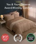 ESCURA NeoCool™ Cooling Comforter – Engineered for Longer Cooling & Temperature Regulating with German Patented Fill – Lightweight & Breathable for Hot Sleepers – iF Award Winner – King/Cali King