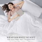 Utopia Bedding Duvet Cover King Size - 3 Piece with Zipper Closure - 1 Comforter Cover 104X90 Inches & 2 Pillow Shams 20X36 Inches (White) Comforter Not Included