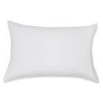 Amazon Basics Standard Pillow Cases Set of 2 - Lightweight, Super Soft Easy Care Microfiber, Bright White, 30" L x 20" W, Pillows Not Included