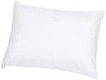 Amazon Basics Standard Pillowcase with Zipper, 100% Cotton Hypoallergenic, Pillow Protector, White (27 x 21 Inches), Pillows Not Included