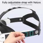 HASALASO Silicone Active Head Strap Compatiable for Meta Quest 3 Pillow Oculus Accessories Comfortable Durable Enhanced Experience for VR Fitness PC Virtual Reality
