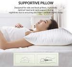 Kuyami Pillow The Kuyami Pillows Bed Pillows Queen Ssize Pillows Home & Hotel Bed Pillows,Shape Retention for Side,Back or Stomach Sleepers Breathable,Soft,Fluffy,Cool (1PCS,King (19x34))