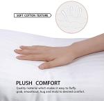 Kuyami Pillow The Kuyami Pillows Bed Pillows Queen Ssize Pillows Home & Hotel Bed Pillows,Shape Retention for Side,Back or Stomach Sleepers Breathable,Soft,Fluffy,Cool (1PCS,King (19x34))