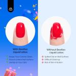 Beetles Liquid Latex for Nail 15ml - Peel off Nail Polish Cuticle Guard with Plastic Nail Care Stick Nails Design Air-Dry Liquid Latex Barrier for Protector Fingers