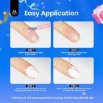 Beetles Liquid Latex for Nail 15ml - Peel off Nail Polish Cuticle Guard with Plastic Nail Care Stick Nails Design Air-Dry Liquid Latex Barrier for Protector Fingers