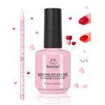 Beetles Liquid Latex for Nail 15ml - Peel off Nail Polish Cuticle Guard with Plastic Nail Care Stick Nails Design Air-Dry Liquid Latex Barrier for Protector Fingers