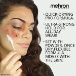 Mehron Makeup Liquid Latex | SFX Makeup | Halloween | Latex Glue for Skin | Prosthetic Glue 1 fl oz (30 ml) (Clear Flesh)