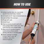 DAP INC 18152 10.1oz White Alex Plus Acrylic Latex Caulk with Silicone