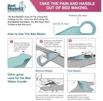 Bed MadeEZ Mattress Lifter & Bed Maker Tool for Changing Sheets| Patented & Made in USA| Lifts and Holds The Mattress, Tucks Sheets, Removes Sheets, Bed Skirts and More.