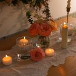 ComSaf Glass Cylinder Vases Pack of 12, Clear Ribbed Bud Vases for Centerpieces Weeding Decoration, 6 inch Tall Clear Flower Vases in Bulk, Hurricane Candle Holder for Party Home Decor