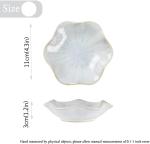 Ceramic Jewelry Dish, Leaf Tray, Key Holder, Small Ring Dish, Plate, Trinket Catchall, Nightstand Decor for Entryway Table, Room Decor