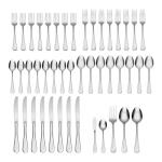 Oneida Satin Sand Dune Flatware, 45 Piece, Multi