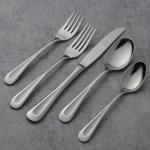 Oneida Satin Sand Dune Flatware, 45 Piece, Multi
