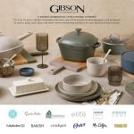 Gibson Home Oslo Porcelain Chip and Scratch Resistant Dinnerware Set, Service for 4 (16pcs), Plates and Bowls Dishes Sets, White