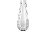 Amazon Basics Silverware Set, Stainless Steel Flatware, Dishwasher Safe, Service for 4, 20-Piece Forks and Spoons, Pearled Edge