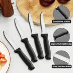 Pleafind 72-Pieces Silverware Set for 12, Flatware Set with Steak Knives, Stainless Steel Cutlery Set, Include Forks Spoons and Knives Set, Dishwasher Safe Utensil Sets for Home Restaurant