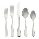 Oneida 2865045AL20 Flight 45 Piece Everyday Flatware Set, Service For 8