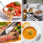 Pleafind 72-Pieces Silverware Set for 12, Flatware Set with Steak Knives, Stainless Steel Cutlery Set, Include Forks Spoons and Knives Set, Dishwasher Safe Utensil Sets for Home Restaurant