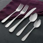 Oneida 2865045AL20 Flight 45 Piece Everyday Flatware Set, Service For 8