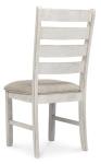 Signature Design by Ashley Skempton Modern Farmhouse Dining Room Chair, 2 Count, Whitewash